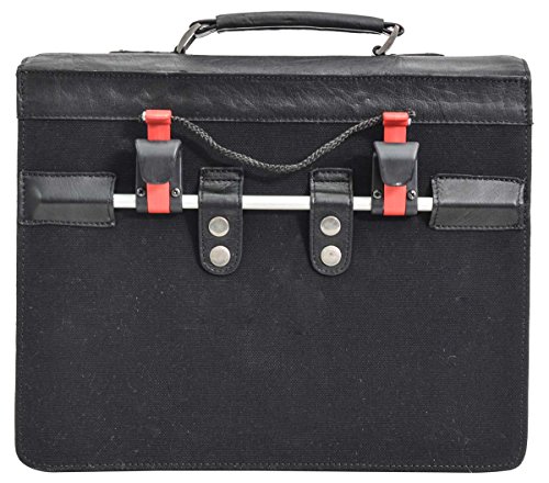 Gep  cktr  gertasche Gusti Leder studio  Philipp K   Klickfix-Adapter Businesstasche Dokumententasch Schwarz 2B15-20-6wpk