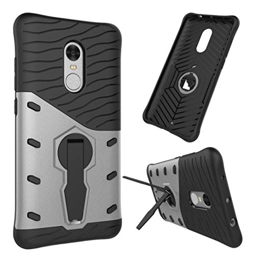 Funda Xiaomi Redmi Note4 case cover Cobertura Battlegear TPU PC Shock Absorcion caso Funda protectora de doble capa de rotaci n Stand Funda protectora para Xiaomi Redmi Note4 Plata reviews Funda Xiaomi Redmi Note4 case cover Cobertura Battlegear TPU PC Shock Absorcion caso Funda protectora de doble capa de rotaci n Stand Funda protectora para Xiaomi Redmi Note4 Plata