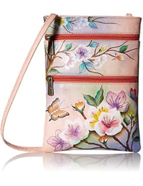 Anuschka handbemalte Ledertaschen, Schultertasche für Damen, Geschenk für Frauen, Handgefertigte Handtasche, Kleine...