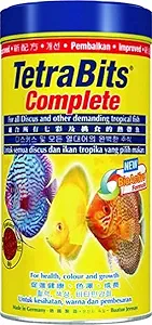 Aquatic Life Tetra Bits Complete Fish Food for Growth 300g/1000ml | Optimum Fish Food for Aquarium | Turtle Food Fishes & Tortoise Foods |