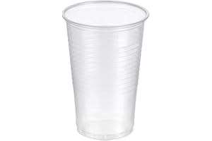 kidsnado 200 Stk. Trinkbecher transparent klar 0,2 l, 200 ml, PP, Ø 70 mm