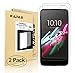 Produktbild Alcatel Onetouch Idol 3 5.5'' Bildschirmschutz, Kapas (2 Packungen) Ultra-klarer, Kratzfester, Fingerabdruck-Geschützter Hartglas-Schutzfolie, 0.33mm Ballistic Glas, 9H Härtegrad (Alcatel Onetouch Idol 3 5.5'')
