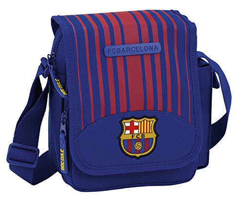 Preisvergleich Produktbild FC Barcelona Umhängetasche, Blau / Weinrot (mehrfarbig) - 611729511