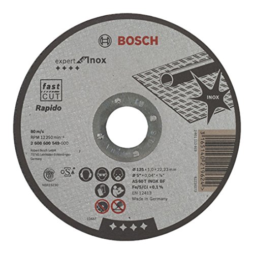 Bosch Trennscheibe 125x1,0 mm INOX gerade