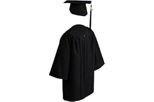 OSBO GradSeason Unisex Matte Kindergarten Graduation Gown Cap Tassel Set 2022