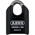 ABUS 190CS/60 C 190 Solid Steel Combination Padlock, Black