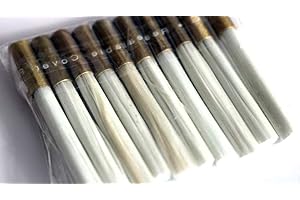 ‎TIFOO Glaspinsel 10 Stück Ersatz Pinsel für Glasfaserradierer Glasfaserstift – Oberflächen filigran polieren - Oxidschichten Patina enfernen