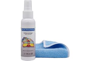 BLUM MANUFAKTUR Spray limpiador para una limpieza rápida y profunda de todos los lentes.
