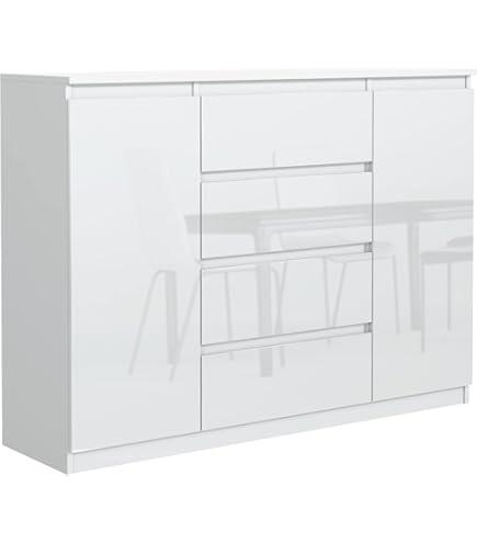 meble masztalerz Ladekast met 6 Lades - Houten Dressoir voor Slaapkamer en Woonkamer - Modern Design Ruimtebesparende Chest of Drawers 138,5x78,5x39 cm - Sonoma
