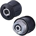 Purfex 2 Pcs High-Pressure Quick-Fitting Pipe Union A -Compatible with Karcher,Female Thread Connector Pressure Washers, Ideal For Home And Garden Cleaning