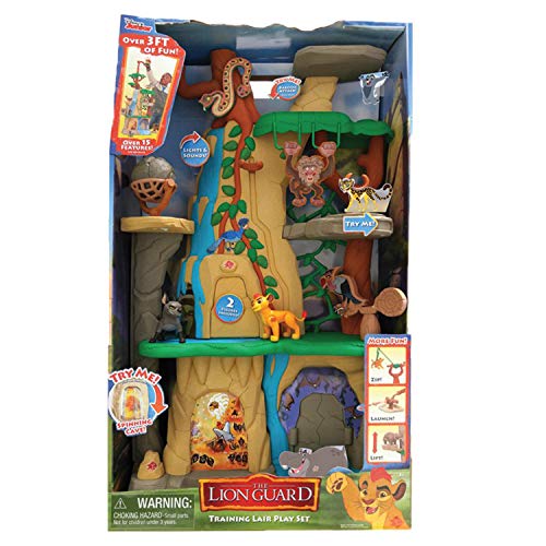 JP Lion Guard Training Lair Ensemble de Jeu et 2 Figurines