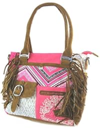 Bolsa de diseñador 'Lois Jean'aumentó marrón - 31x25x13 cm.