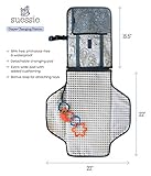 Wickelunterlage für Unterwegs – Wickelauflage für Babies – Kompakte, Wasserdichte Wickeltasche mit Wickelunterlage – Tragbarer Wickelkit mit Zusätzlicher Schlaufe zur Befestigung von Spielzeug - 2