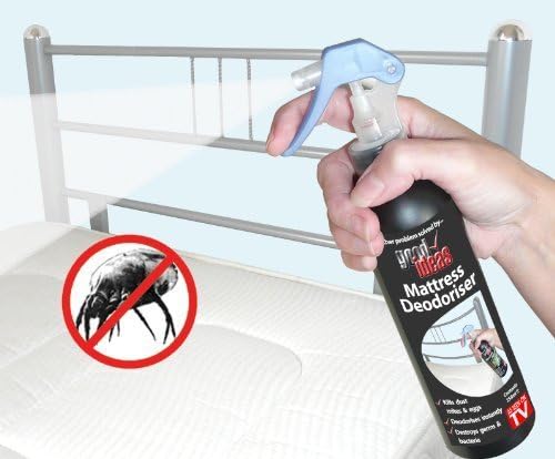 Professional Mattress Cleaner & Deodoriser Spray (Cleans Dust mites, bugs, eggs and urine odour)