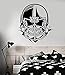 Produktbild Vinyl wand applique in helm player aufkleber american football schädel junge schlafzimmer dekoration nacht wandtattoo 42 * 47 cm