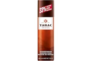 Tabac® Original | Schiuma da barba - con l'inconfondibile profumo di Tabac Original - preparazione ottimale per una rasatura accurata - Originale dal 1959 | 200ml