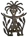 Produktbild Le Primitif Galerien haitianischen recyceltem Stahl Öl Drum Outdoor Decor, 8 von 6, Welcome Girl