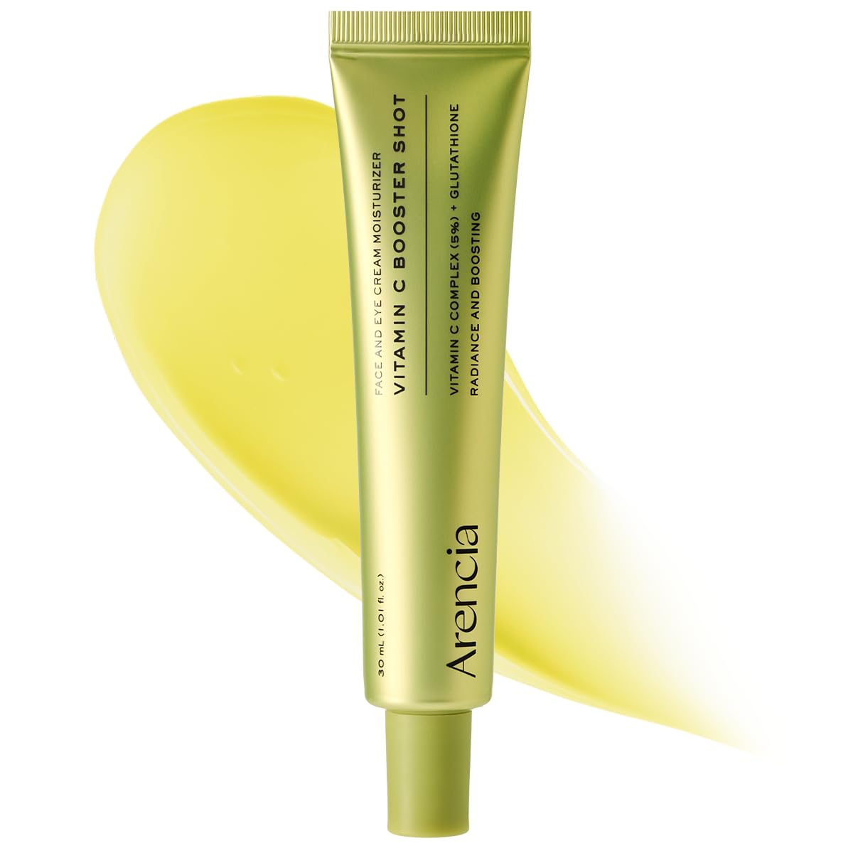 Arencia Vitamine C Booster Shot Serum met glutathie, niacinamide en vitamine E voor stralende huid, 29,9 ml