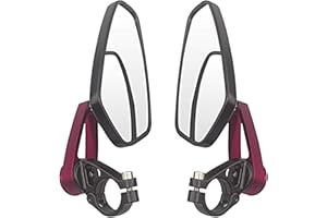 APEBAZY 7/8" 22mm Bar End Specchietti Retrovisori Moto Accessori Moto Scooter Specchietti Retrovisori Moto per Cafe Racer