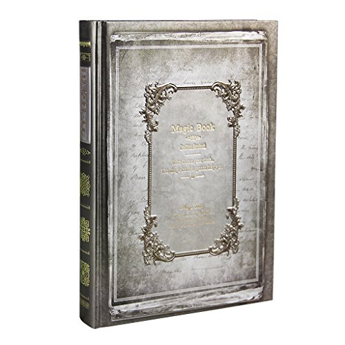 Magie Notizbuch – Retro A5 Tagebuch Travel Diary Sketchbuch Notizblock mit codierten Lock klassische Vintage -Stil Hardcover Notebook für Ihre Gedanke - 2