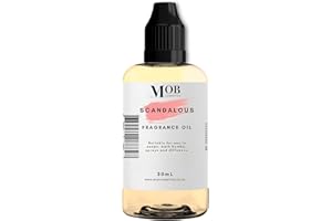 MOMENTS OF BLISS COSMETICS Designer Fragrance Oils: Soap, Candles, Bath Bombs, Reeds, Perfume, Room Sprays 30ml (Scandalous)