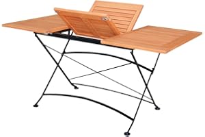 MERXX Klapptisch Schlossgarten ausziehbar 90x100/150cm
