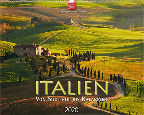 Italien - Von Südtirol bis Kalabrien: Original Stürtz-Kalender 2020 - Großformat-Kalender 60 x 48 cm