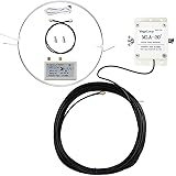 MLA-30 + antenna ad anello 100 kHz-30 MHz, antenna di ricezione attiva, onda direzionale, onda media e corta per ricevitore o
