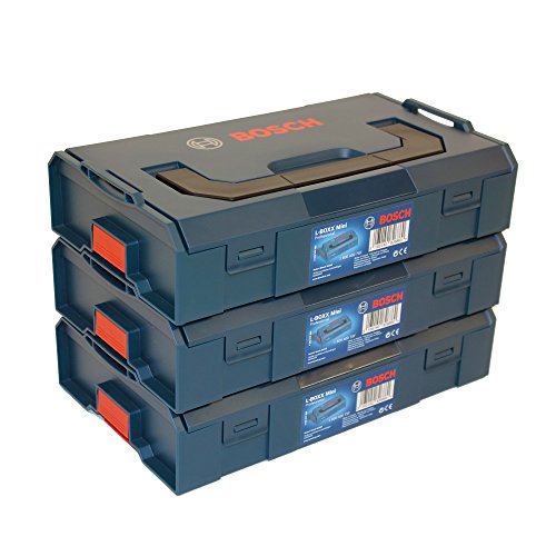 3x Bosch L-BOXX Mini Professional leer - 1600A007SF