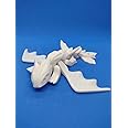 3Dreams4U 3D Printed Dragon Flexi Toy with Flapping Wings |Stress Reliever | Desk Toy | Dragon Toy | Toothless (White)