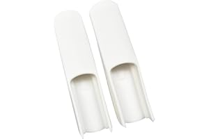 Hxeternal Erweitertes Gleiterset kompatibel für Stokke Tripp Trapp Hochstuhl - Kompatibel mit Tripp Trapp Modellen nach Mai 2006 (Weiß)