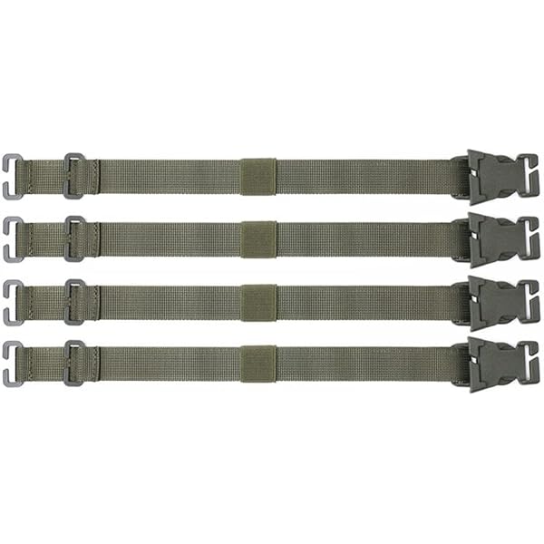 Lot De 4 Sangles Tactiques MOLLE - Accessoires Polyvalents Pour Sac à Dos, Randonnée Et Plein Air