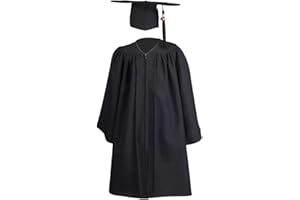 MGICHOOM Graduation Dress Gown,2023 Set Kids And Gown, Kids Graduation Gown, 2023 Graduation Gown Boys' School Uniform Accessories,graduation Gown Graduation Gown Caps Tassel Set