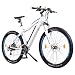 Produktbild NCM Moscow+ 29 Zoll E-MTB,Mountainbike E-Bike, 36V 250W Bafang Motor, 36V 14Ah designer Rahmen Akku mit Panasonic Zellen, hydraulische Tektro Auriga Scheibenbremsen, 24 Gang Shimano Acera Gangschaltung, matt weiß,hell blau
