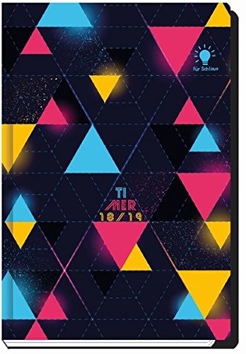 Preisvergleich Produktbild Schülerkalender Triangle 2018 / 2019 - Schulplaner, Schülerplaner: Timer mit Hardcover und Stickern für Stundenplanwechsel