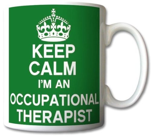 Keep Calm I'm An Occupational Therapist Mug Cup Gift Retro by GrassVillageTM