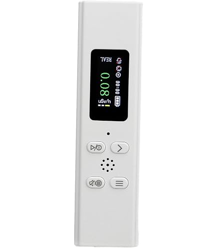 Contatore Geiger Professionale Bekasa - Rilevatore Radiazioni Beta Gamma X, Schermo TFT, Ricaricabile, Portatile