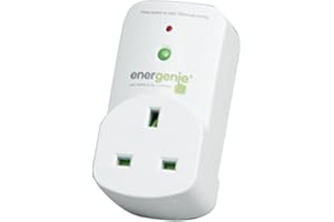 Energenie 30 Minute Rundown Timer Plug - Automatic Appliance Safety Switch Off - White