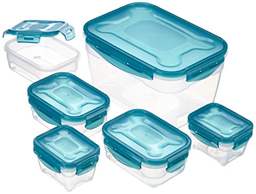 AmazonBasics Luftdichte Frischhaltedosen, 6-teiliges Set - 2