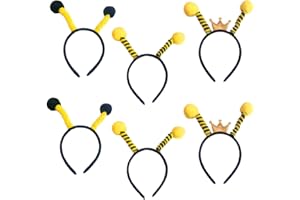 SUNSK Cerchietto per capelli con Ape Fascia per capelli Ape Bee Tentacoli Cerchietto per Capelli Bambina Fête Décoration per, carnevale, feste a Tema 6 Pezzi