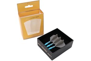 CUESOUL ROST T19 Dart Shaft Integrato e Alette a Forma di Ala Grande, Set di 3