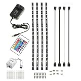 SOLMORE 2m Tira flexible SMD 5050 LED RVB / RGB impermeable IP65+ IR Control remoto de 24 teclas Iluminación decorativa para TV /Partido /Acuario /Construcción /Pared /Balcón /Escala /Baño 16 colores RGB