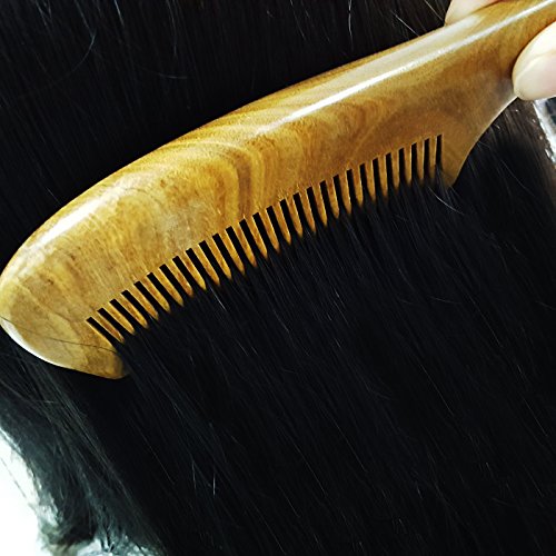 VALUE MAKERS® Luxuriöser hölzerner Kämme Anti-Statischer Kämme,Holz Frisierkamm 18 cm - 5