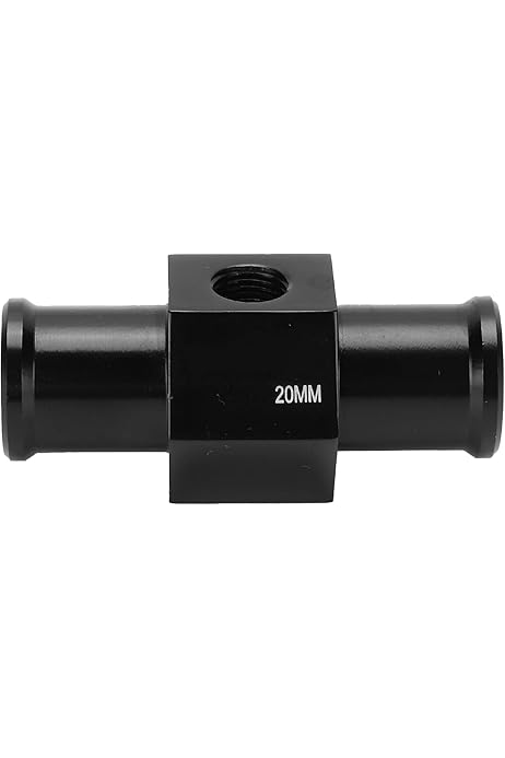 Adattatore Per Sensore Temperatura Acqua - Per Tubo Radiatore 16-24mm - Con 2 Morsetti - In Lega Alluminio