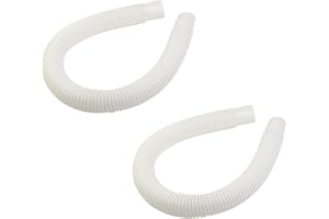 EpheyFIF tuyau skimmer pour intex, Lot de 2 tuyaux de rechange pour skimmer Intex 10531 - Tuyau de rechange pour piscine hors sol - 4 x 76,2 cm