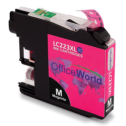 OfficeWorld Kompatible Patronen Ersatz für LC223 XL Tintenpatronen Hohe Kapazität Kompatibel für DCP-J4120DW J5620DW MFC-J480DW J680DW J880DW J4420DW J4620DW J4625DW J5320DW J5620DW J5625DW J5720DW Drucker (1 Cyan, 1 Magenta, 1 Gelb) - 5