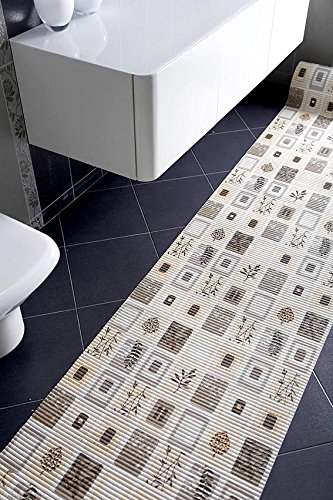 (7,99€/m) Weichschaummatte Antirutschmatte Badezimmermatte Sicherheit Badvorleger WC – Küche | Farbe : Hängebrücke 461-1 - 8