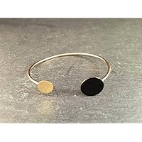 Armreif Gold Schwarz