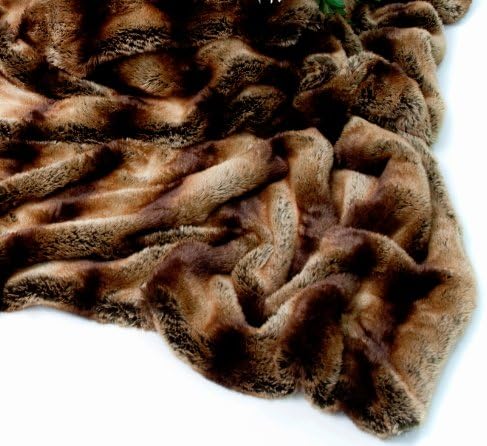 New Chamonix Luxury Faux Fur Throw- Long Runner