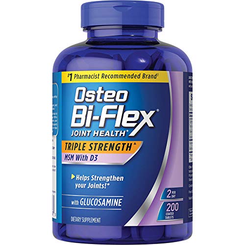 Osteo Bi-Flex Triple Fuerza, 200 Tabletas (Osteo Bi-Flex Triple Strength, Glucosamine Chondroitin with Joint Shield)